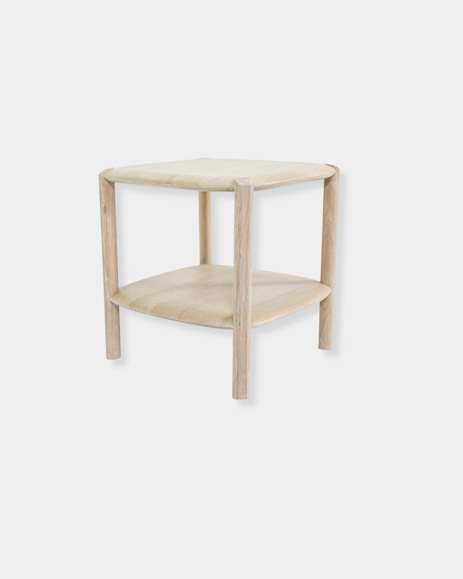 RUNWAY SIDE TABLE - LIGHT OAK