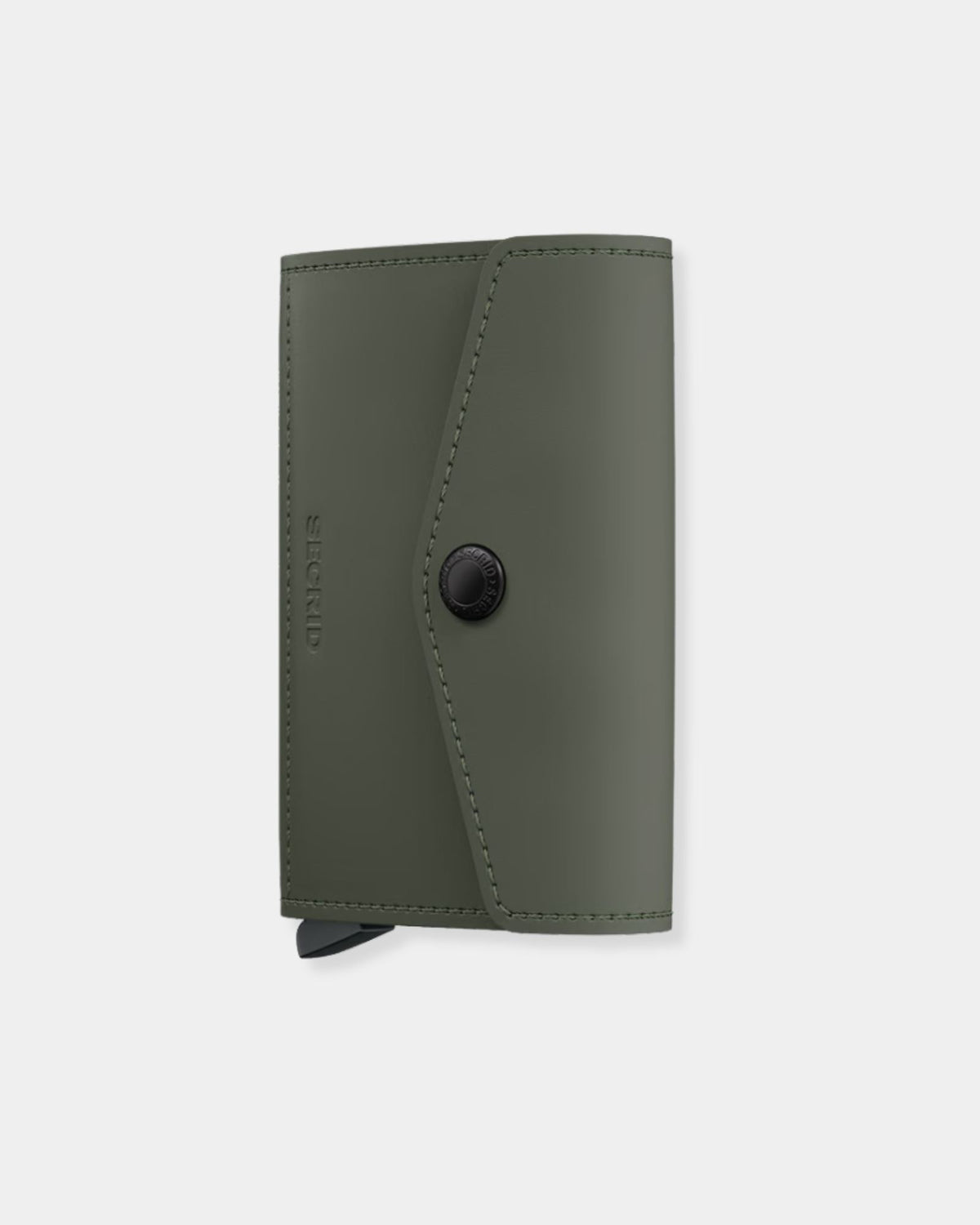 ENVELOPE WALLET - MATTE GREEN & BLACK