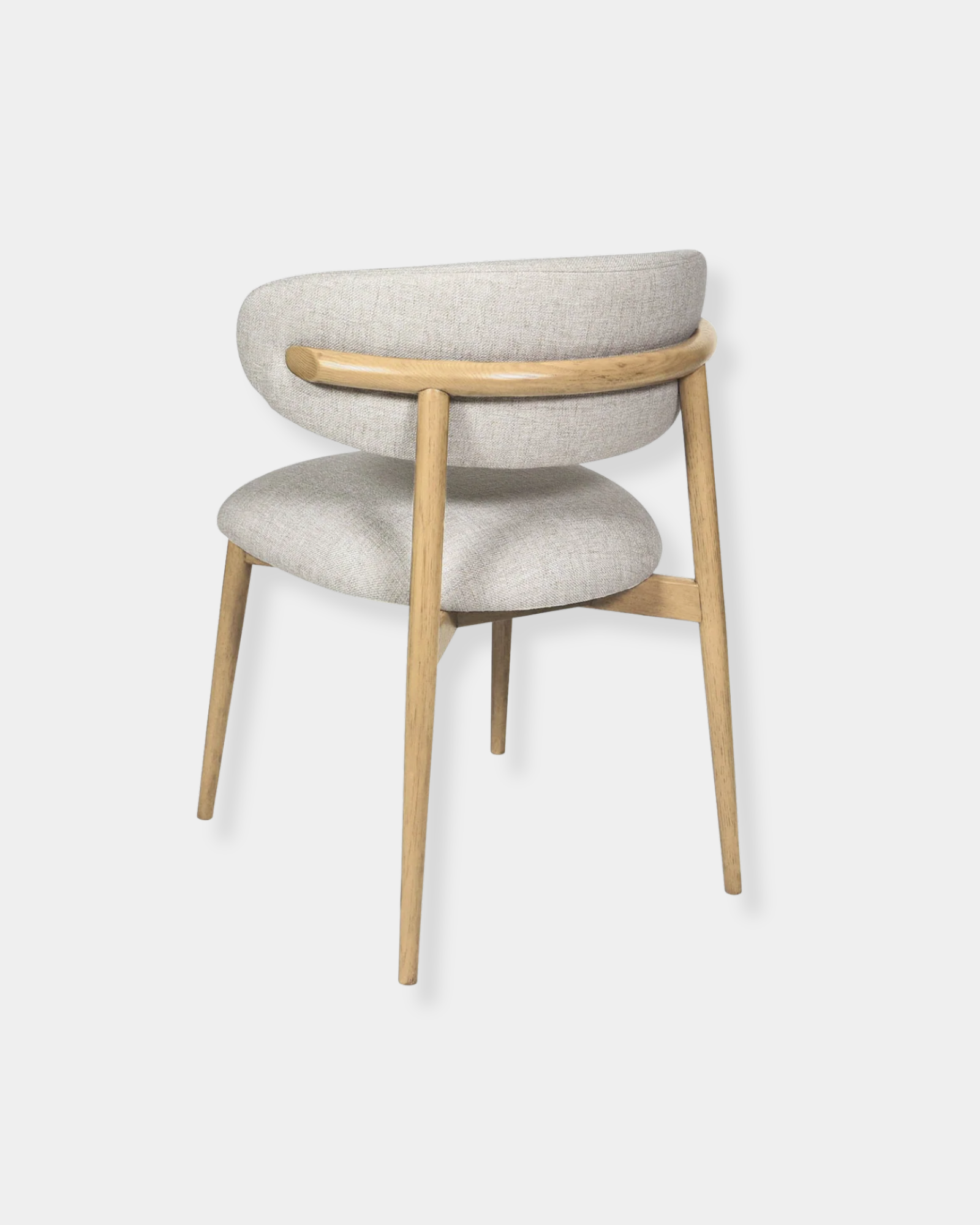 MILO CHAIR VANILLA TWEED - SET OF 2