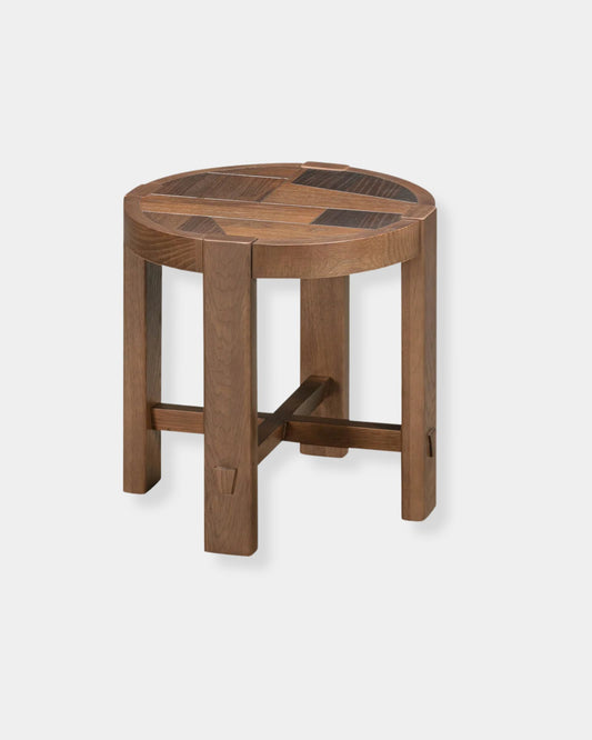 ABSTRACT SIDE TABLE
