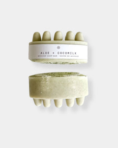 ALOE + COCOMILK MASSAGE SOAP BAR