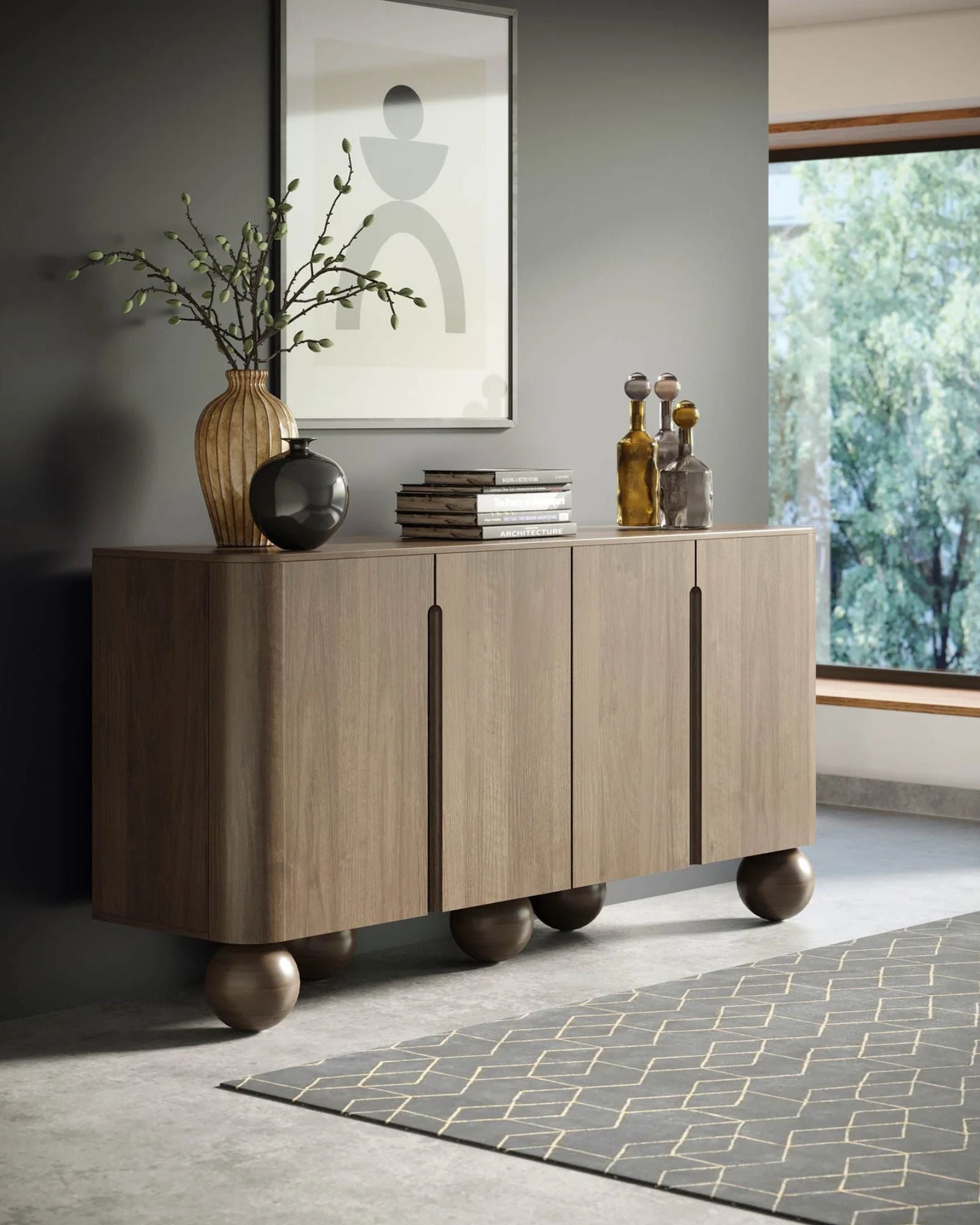 GLOBE SIDEBOARD