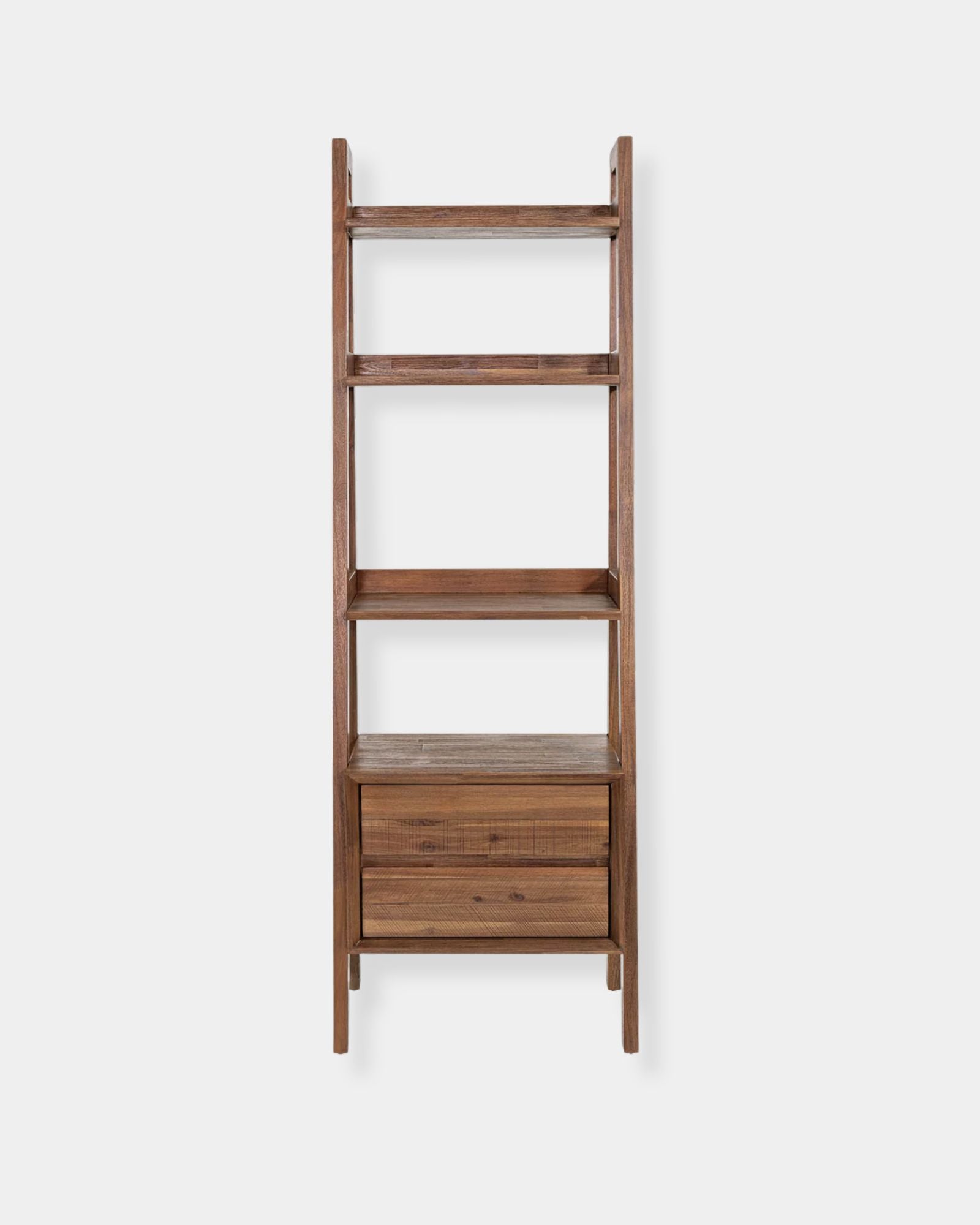GIA BOOKCASE - WARM PECAN