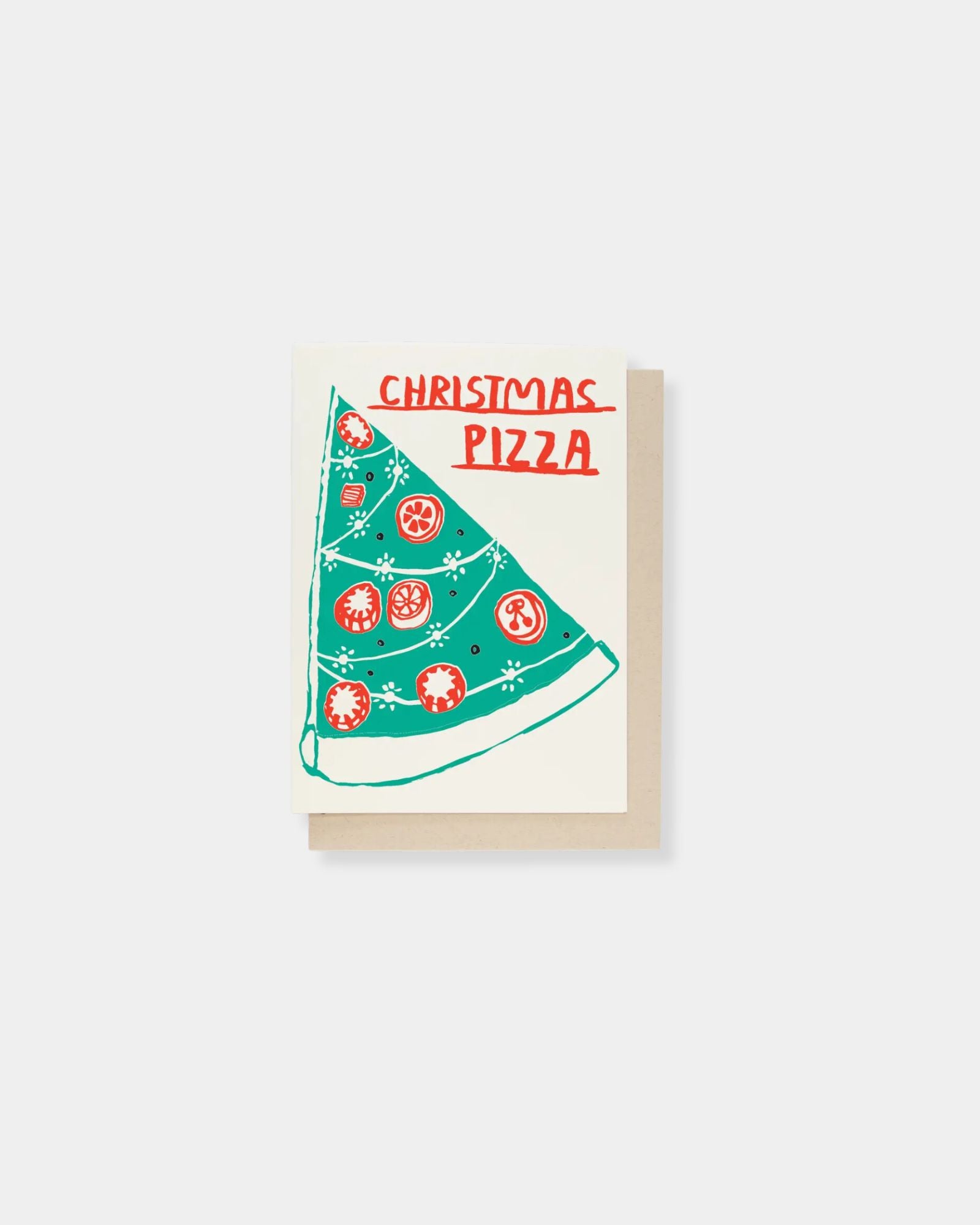 CHRISTMAS PIZZA - CARD