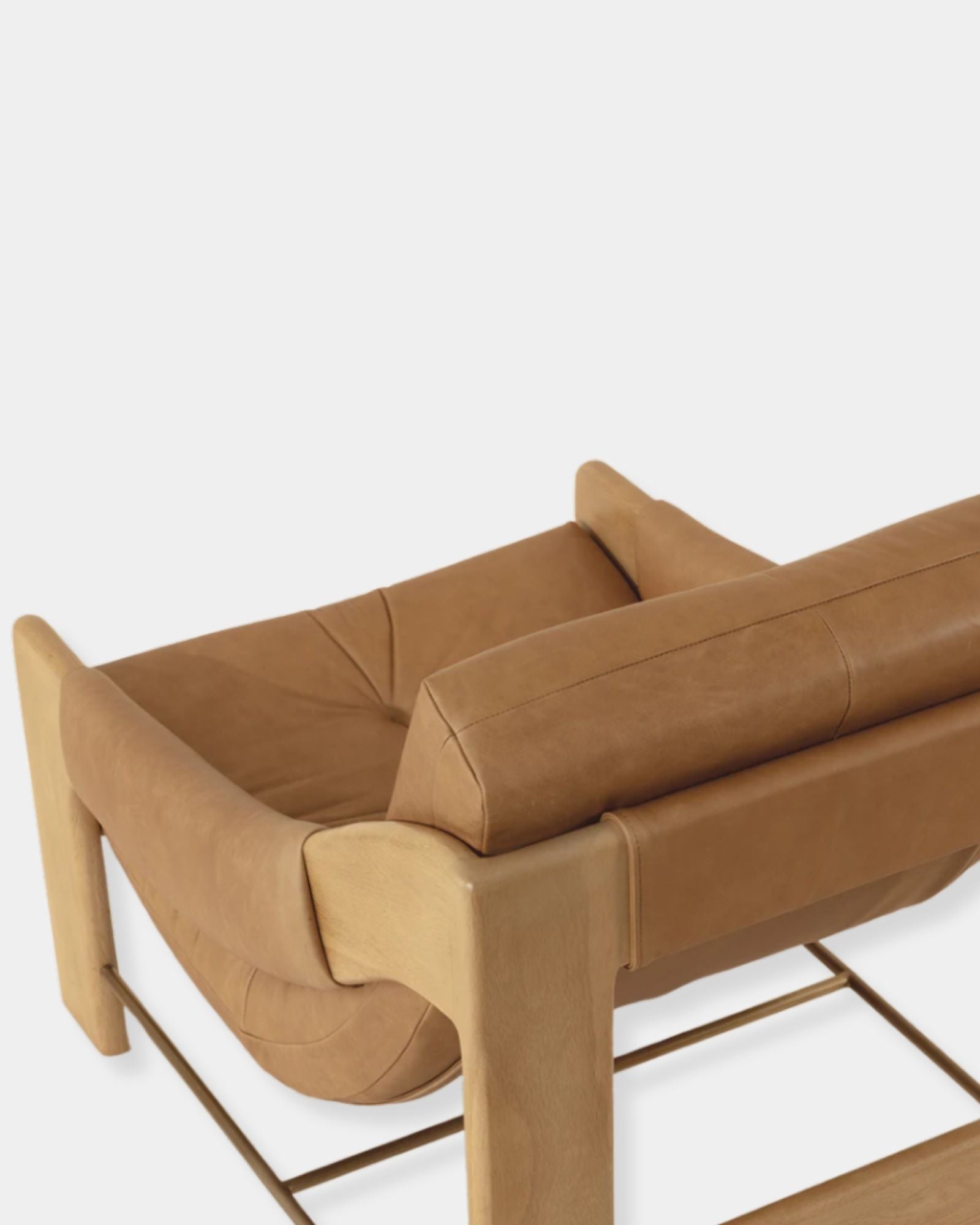 RAFFERTY LOUNGE CHAIR - RUSTIC OAK - LUDLOW SESAME