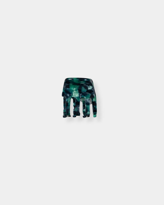LILY HAIR CLIP - GREEN