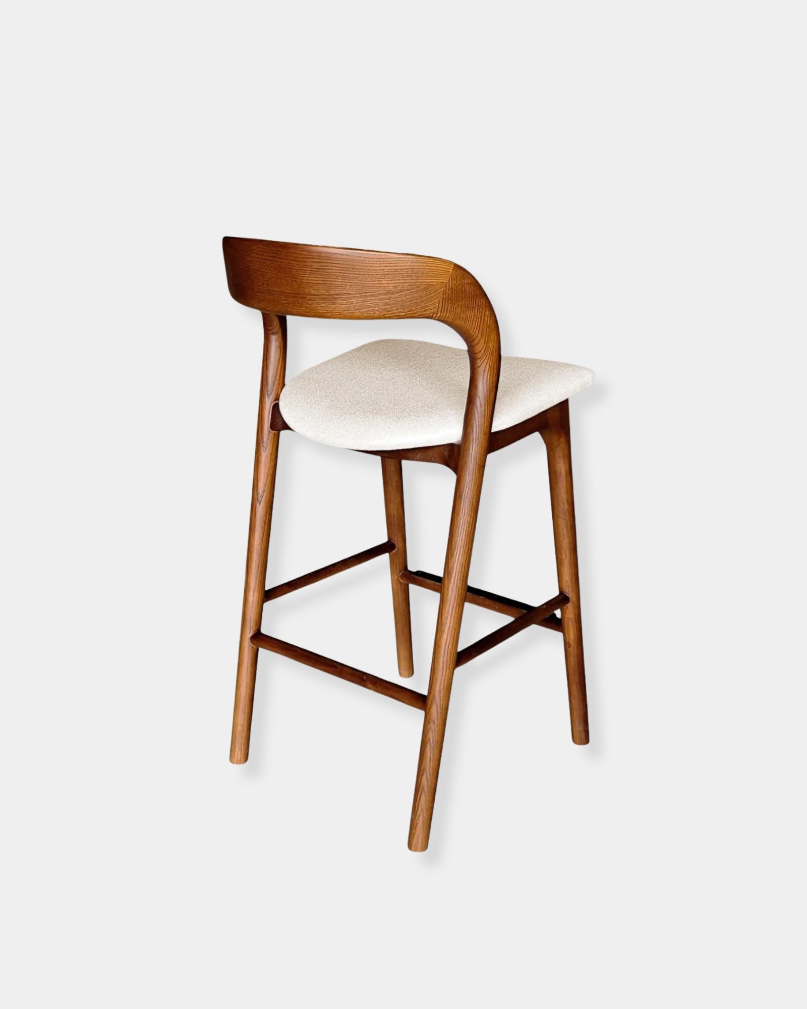 ROTONDO COUNTER STOOL - WALNUT