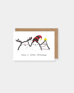 JOLLY CHRISTMAS - CARD