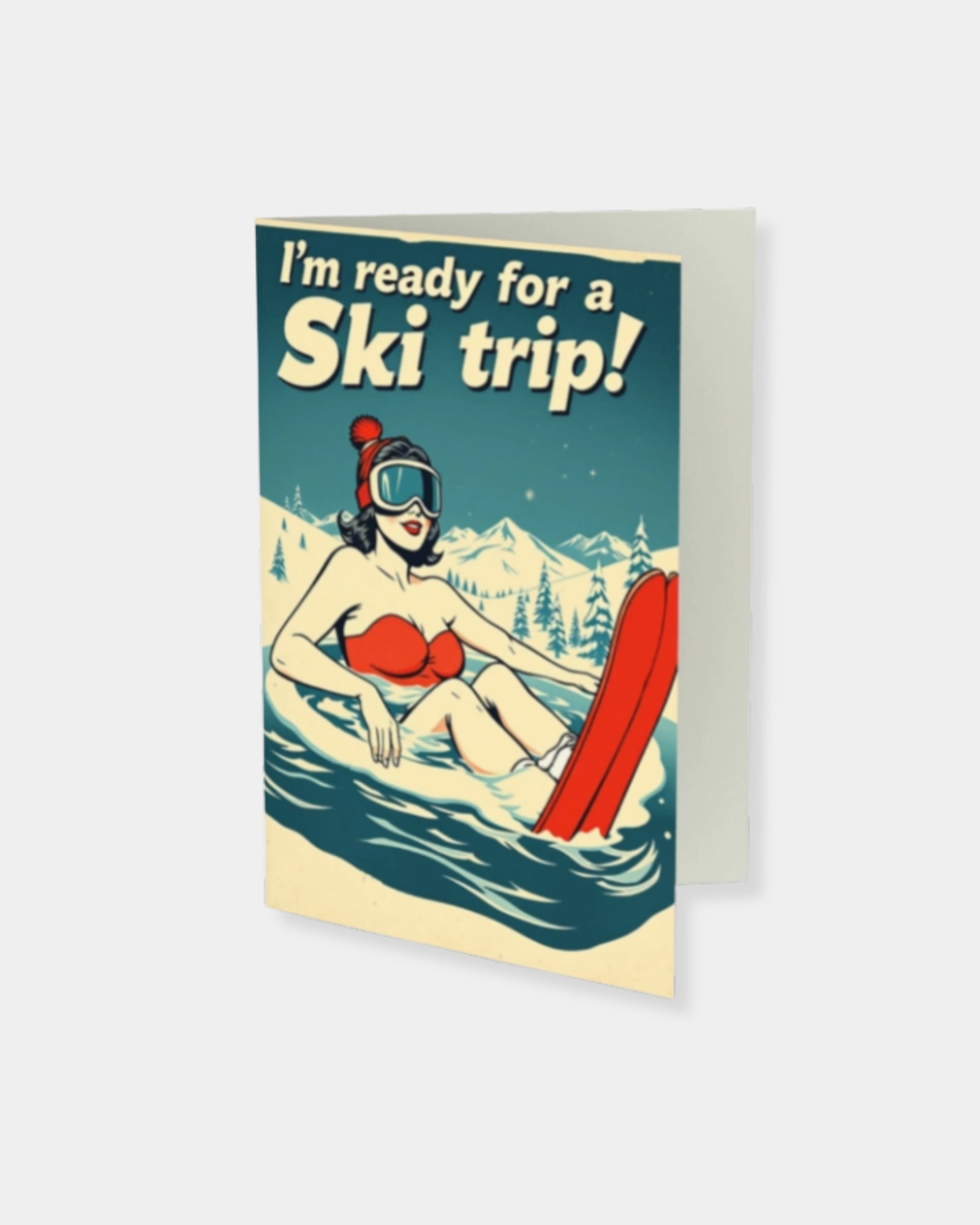 SKI TRIP - CARD