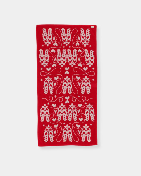 BATH TOWEL - COWGIRL