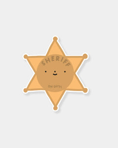 SHERIFF STICKER