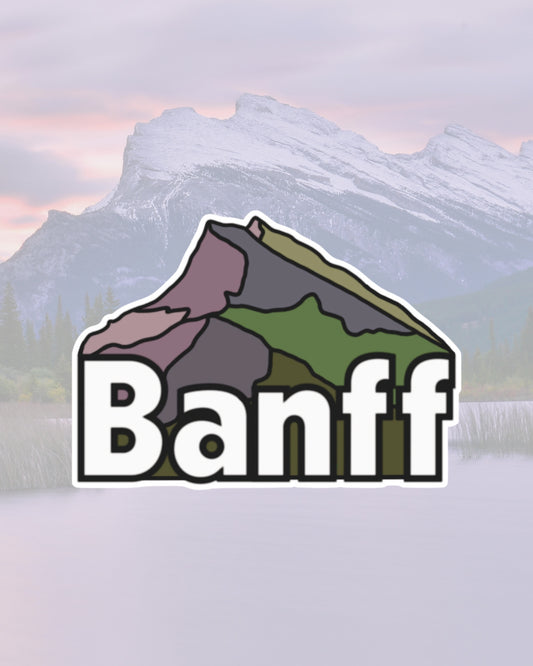 BANFF RUNDLE - STICKER