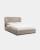 FAYE BED - TAUPE