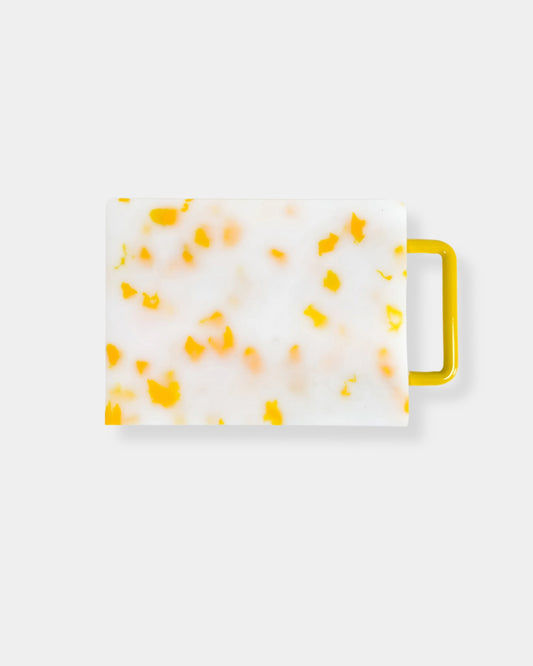 SMALL YELLOW CUTTING BOARD