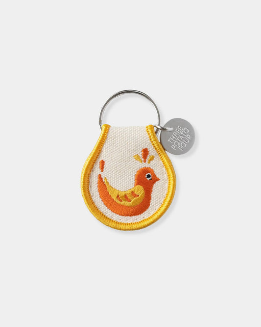 GOOD LUCK BIRD - PATCH KEYCHAIN