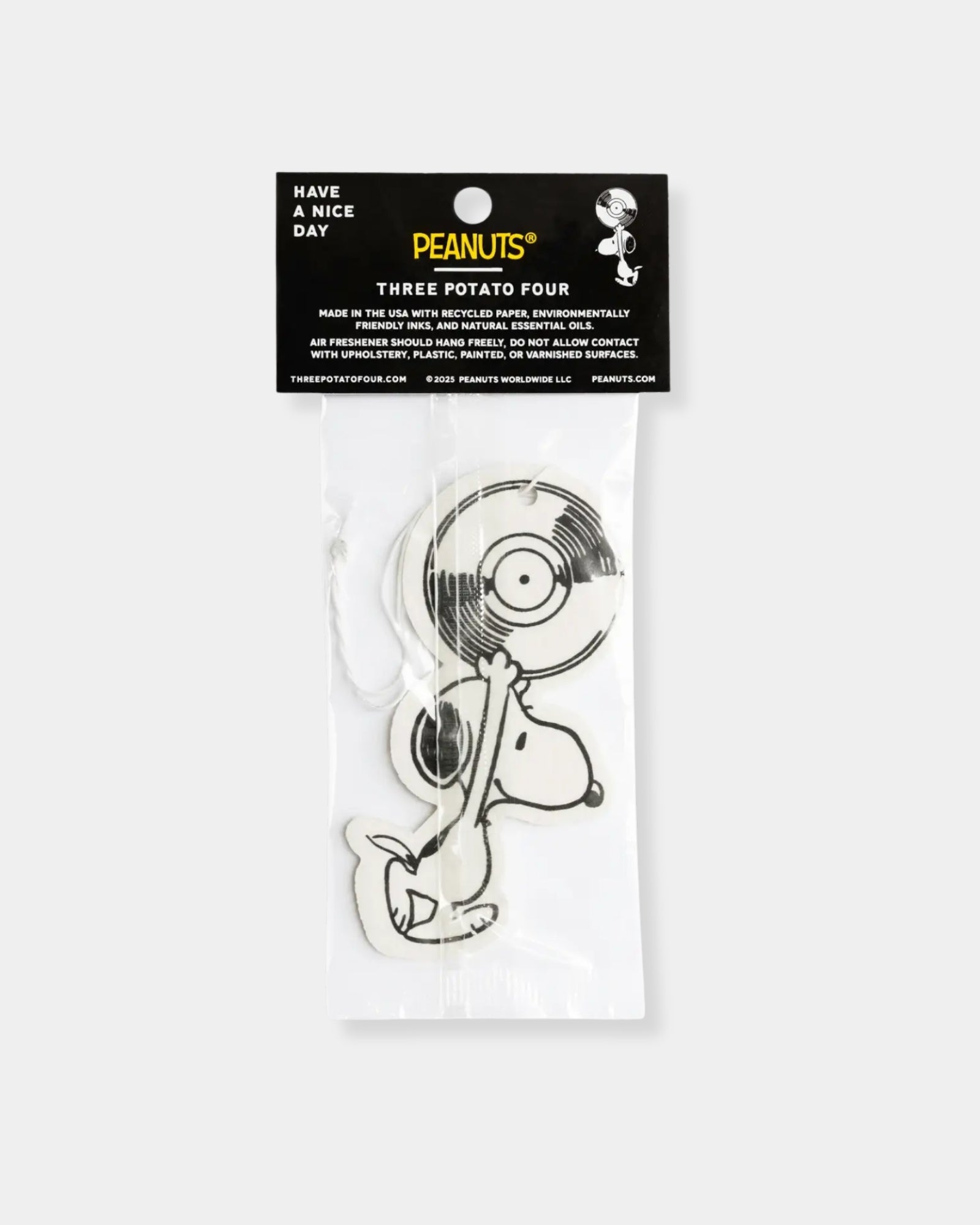 SNOOPY RECORD - AIR FRESHENER