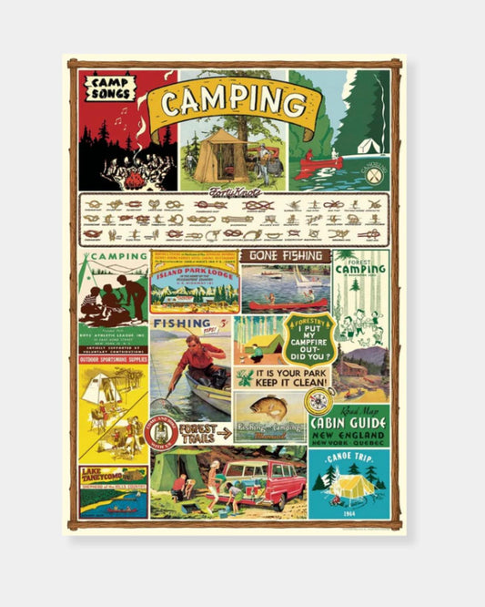 CAMPING - POSTER