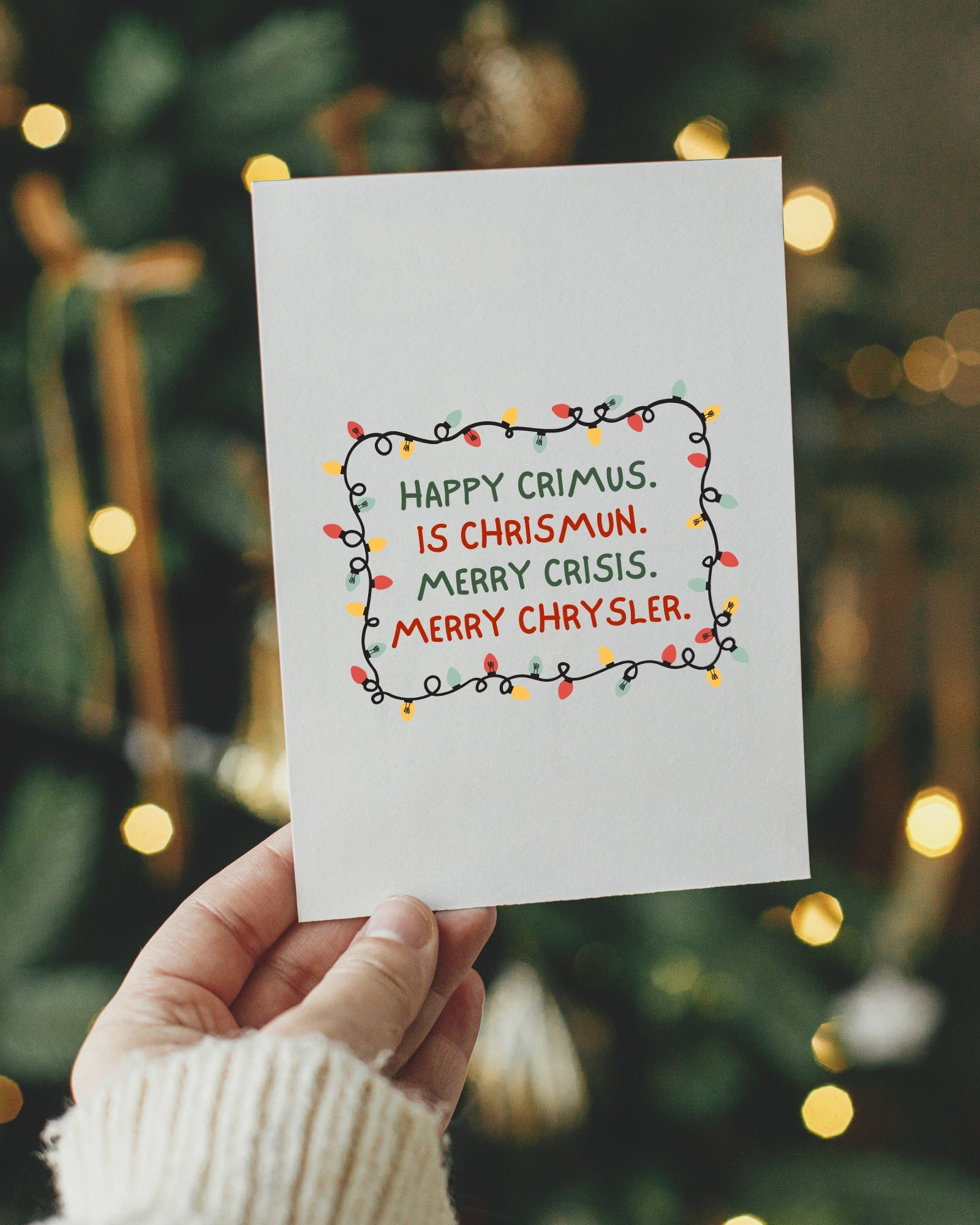 HAPPY CRIMUS - CARD