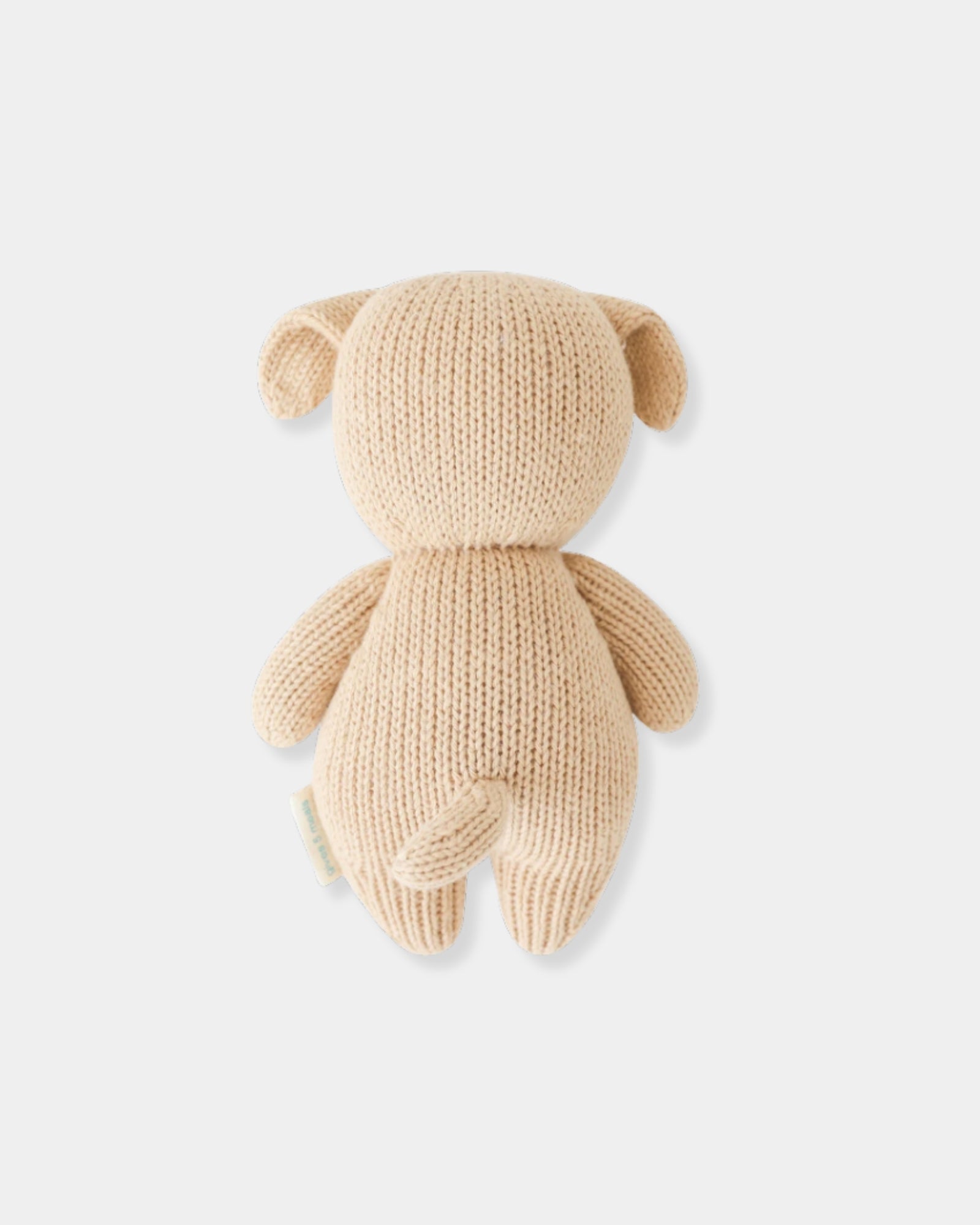 BABY PUPPY - HAND KNIT DOLL