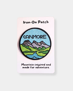 BLUE CANMORE - IRON ON PATCH