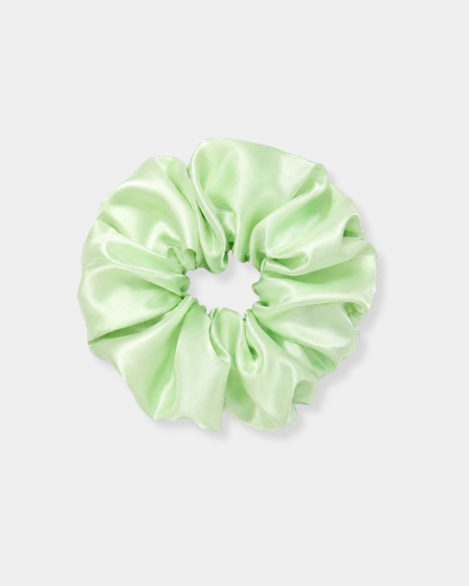 OVERSIZED SILK SCRUNCHIE - XLARGE MINT