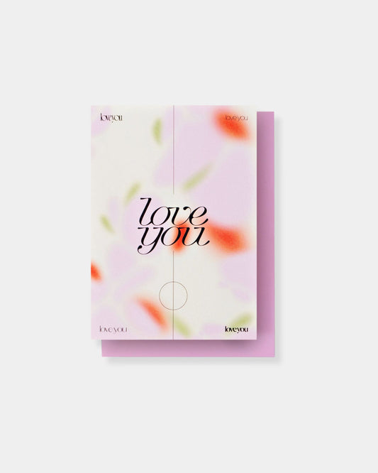 HAZY LOVE YOU - CARD