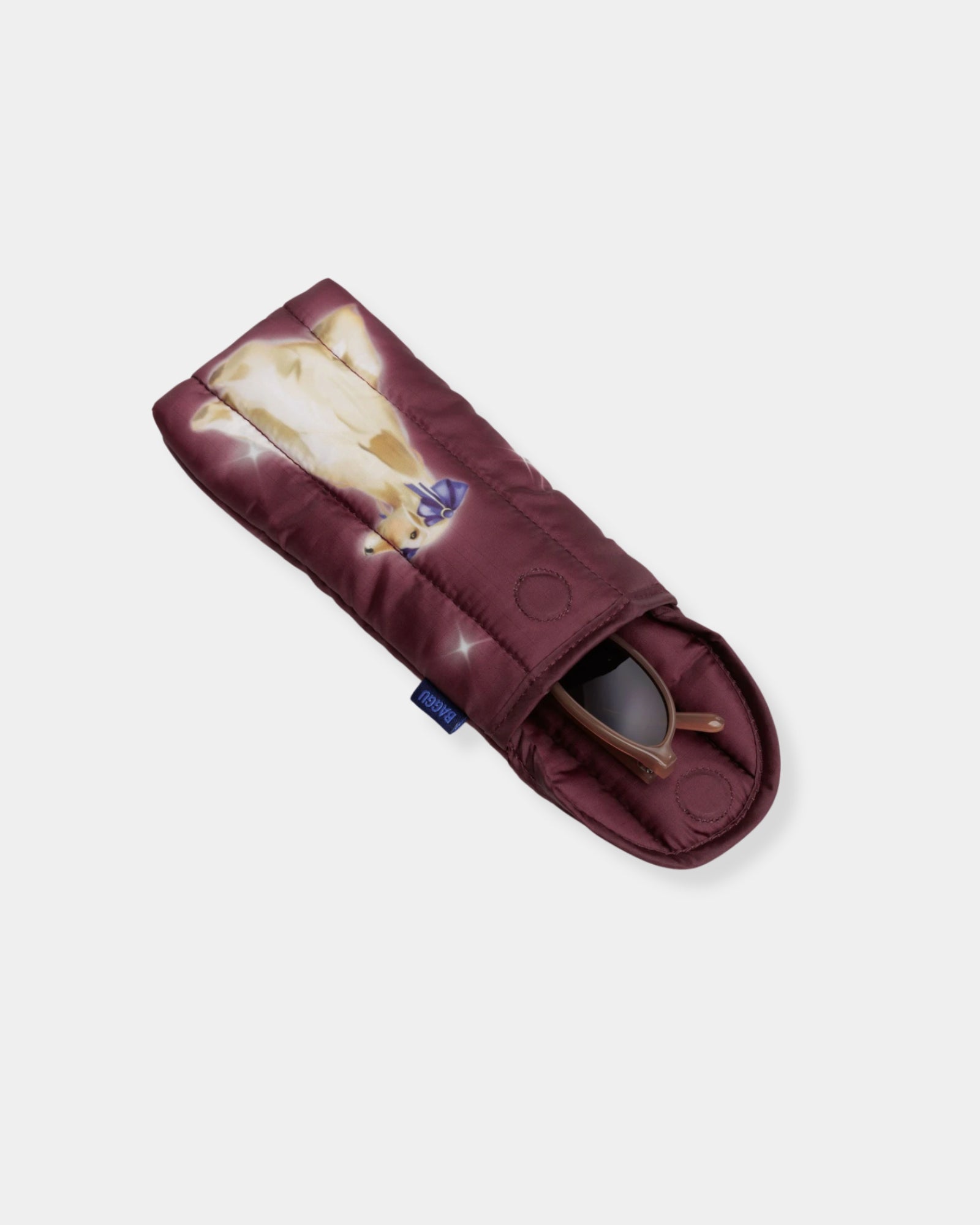 PUFFY GLASSES SLEEVE - FANCY DOGS