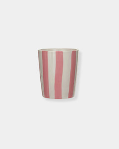 PINK STONEWARE CUP