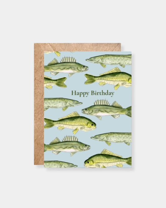 FISHY BIRTHDAY - CARD