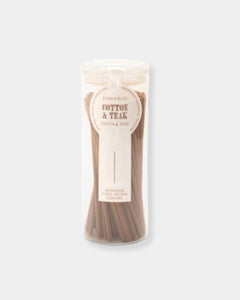 COTTON & TEAK - INCENSE STICKS