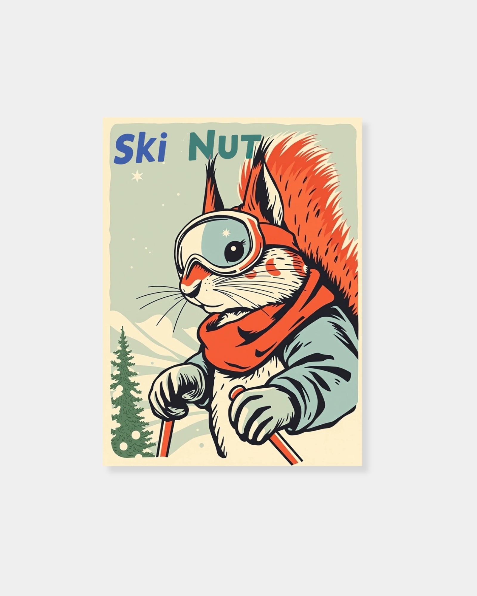 SKI NUT - CARD