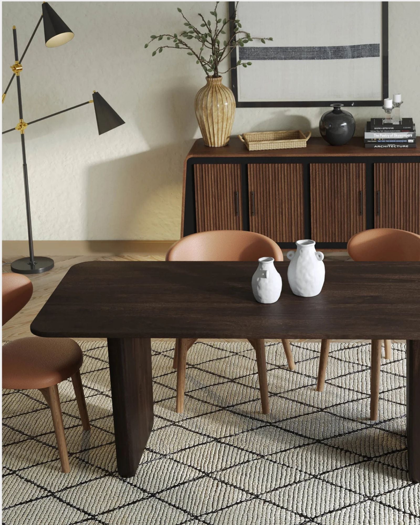 GALAXY DINING TABLE 82"