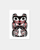 HAIDA GRIZZLY BEAR - 11x14 MATTED ART CARD