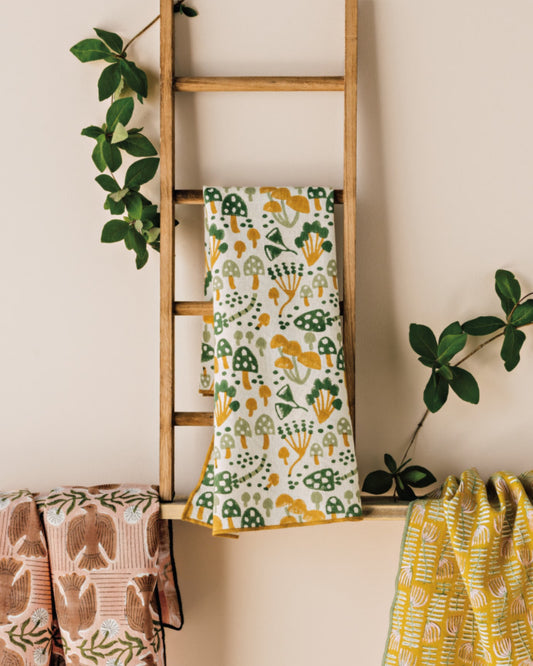 WILDGROVE BLOCK PRINT DISHTOWEL