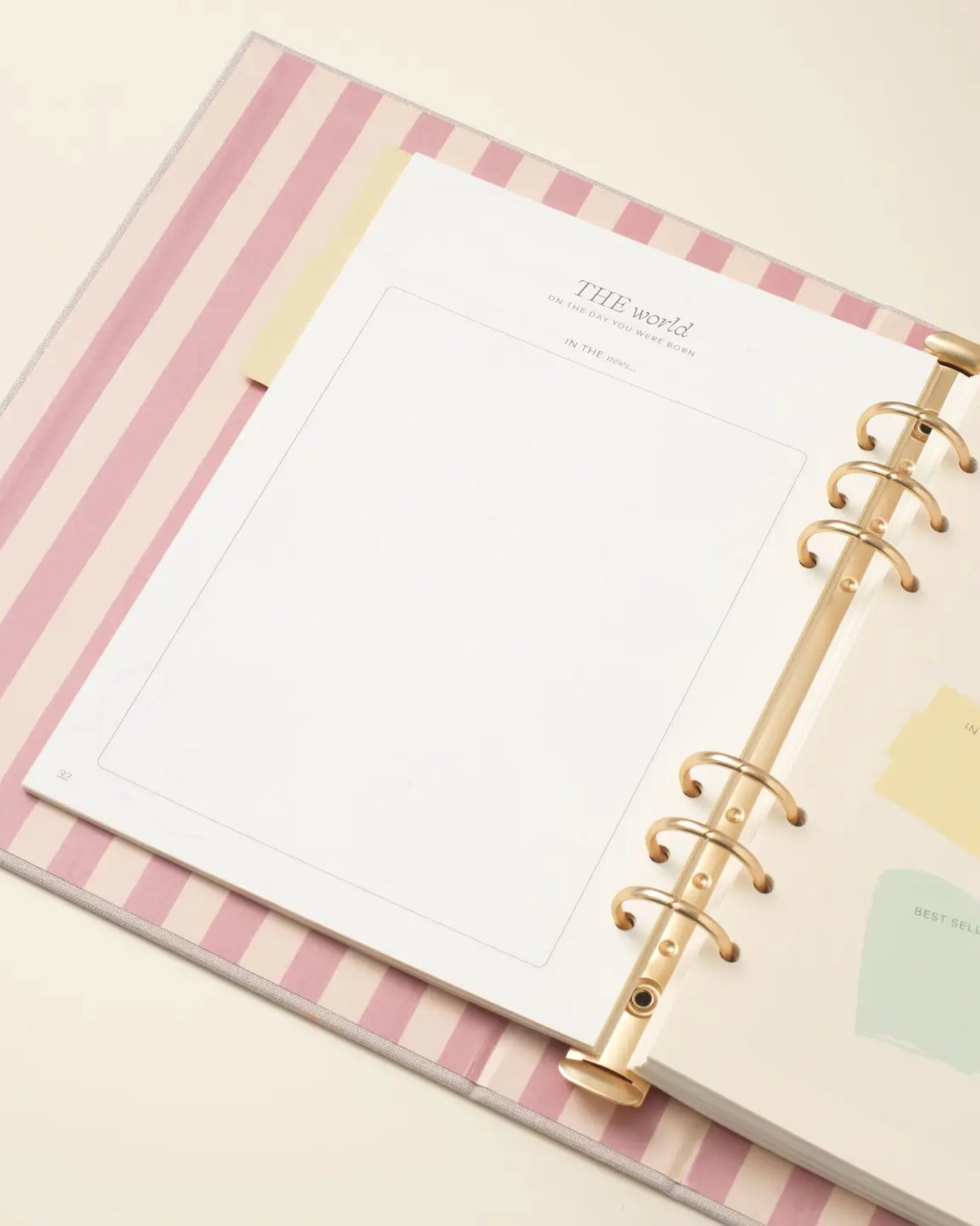 BABY BINDER-FOLIO - CHERRY