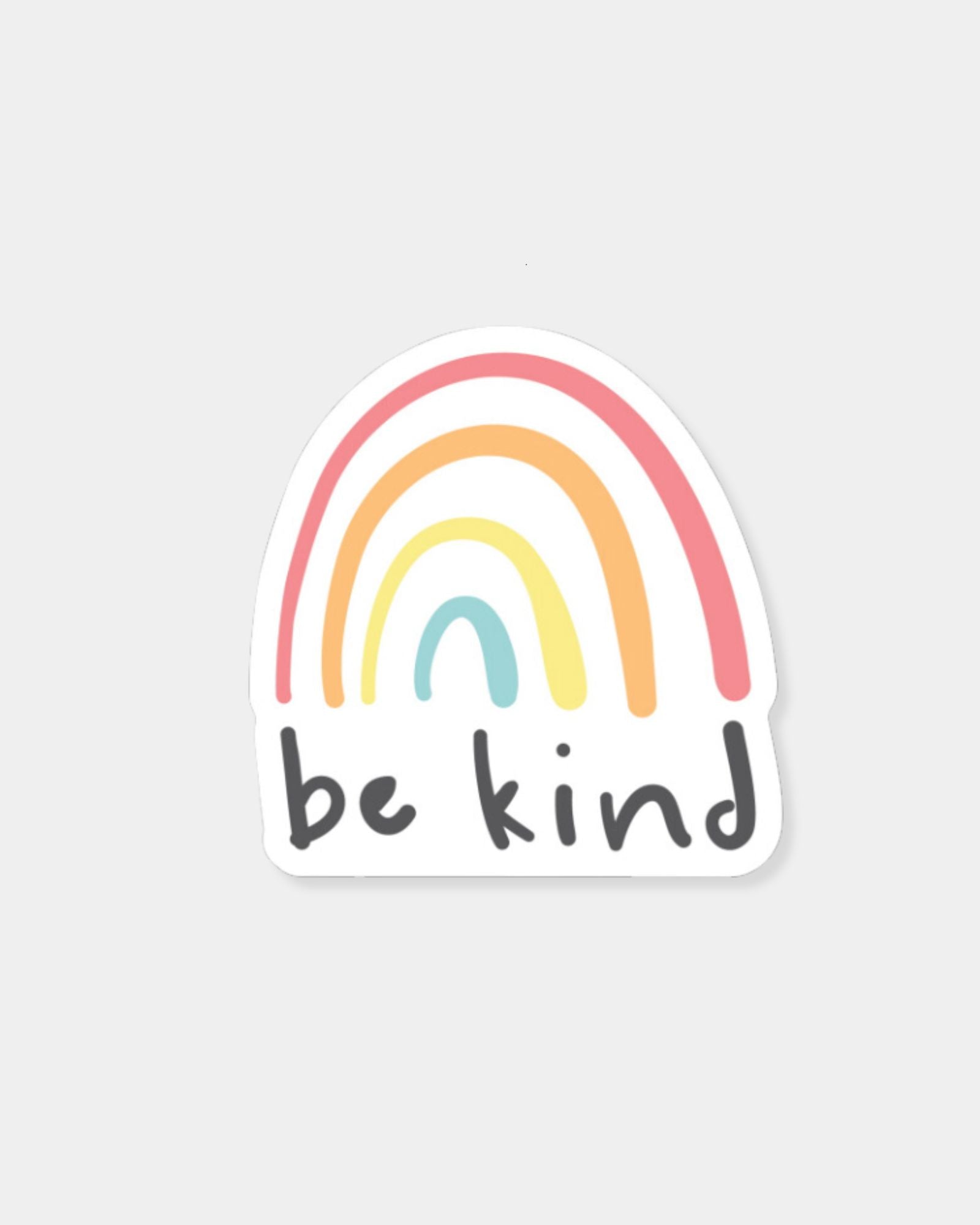 BE KIND RAINBOW - STICKER