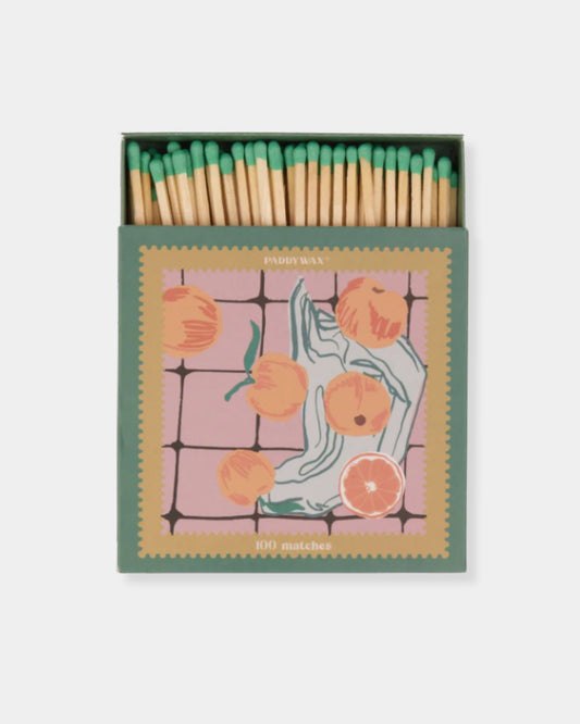 JUMBO BOXED MATCHES - ORANGES