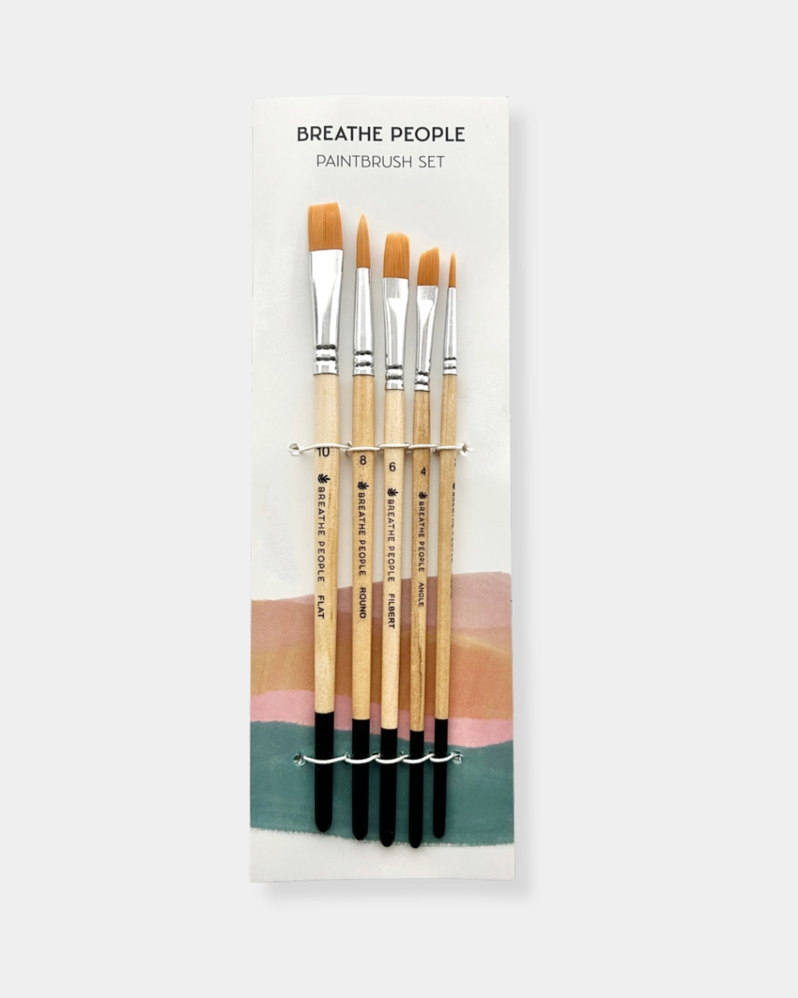 WATERCOLOUR 5 PIECE PAINT BRUSH SET
