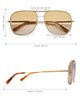 THE GLASS BUBBLE VINTAGE MUSTARD - SUNGLASSES