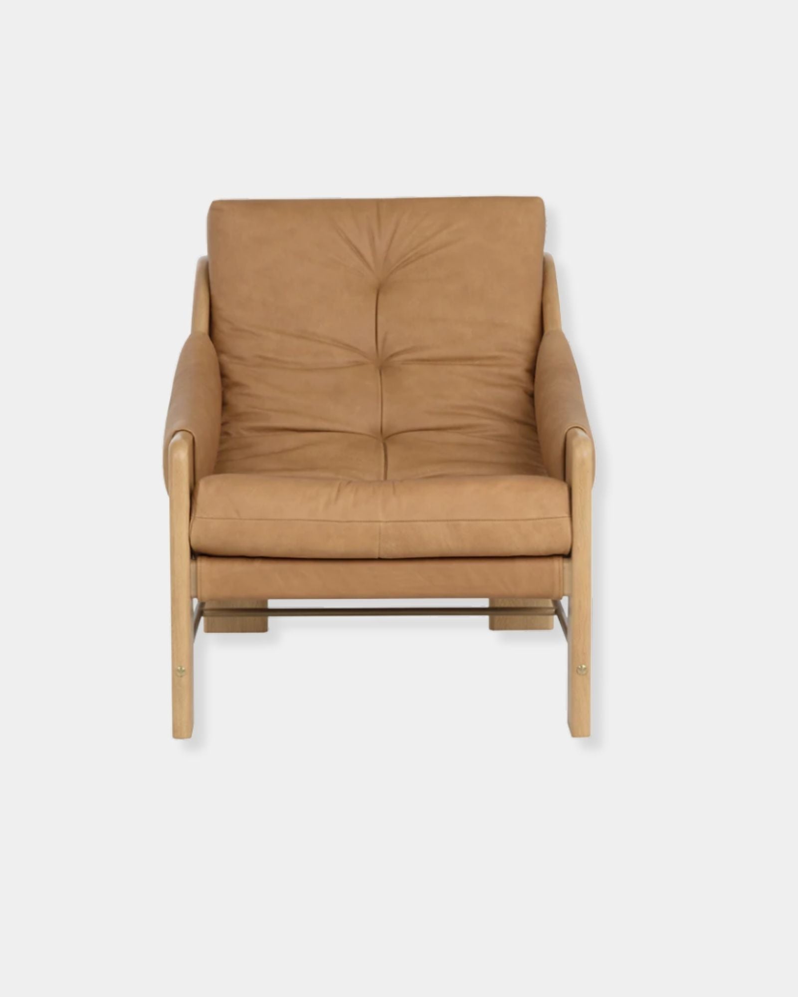 RAFFERTY LOUNGE CHAIR - RUSTIC OAK - LUDLOW SESAME