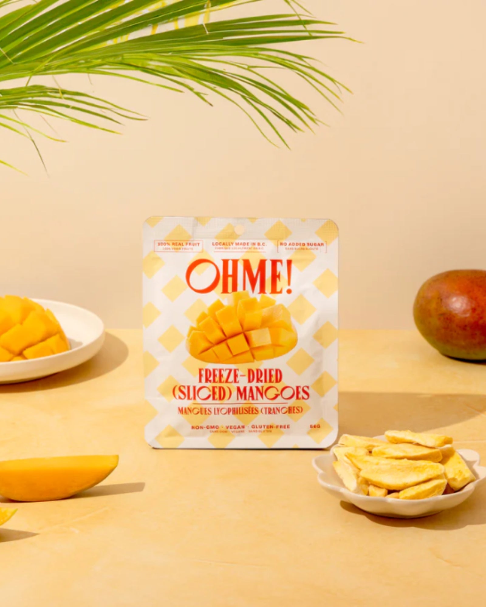 FREEZE DRIED SLICED MANGOES