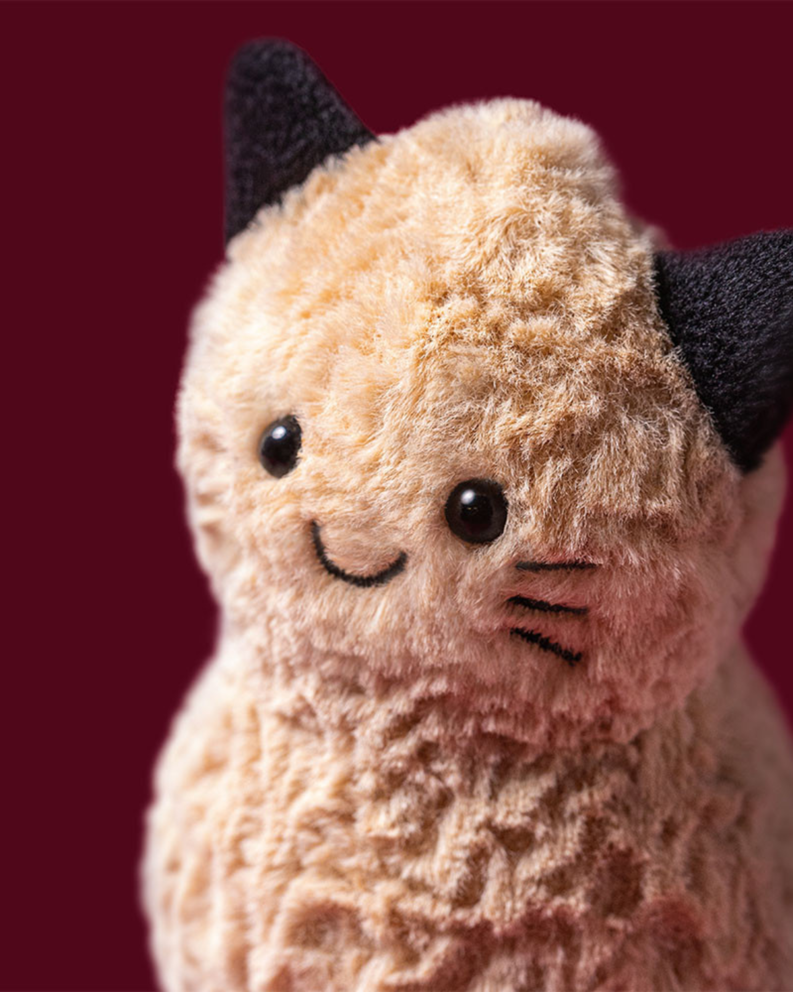 AMUSEABLES PEANUT CAT OUTFIT - PLUSH TOY