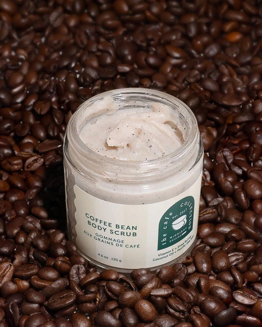 COFFEE BEAN SALT SCRUB - 4oz