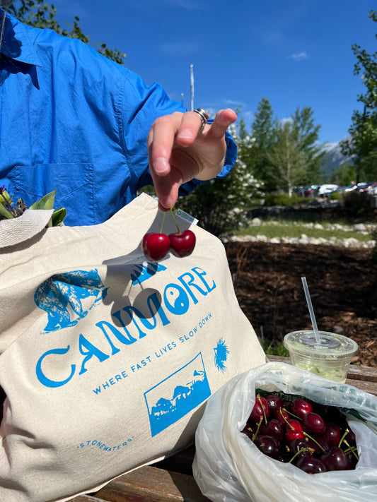 CANMORE BLUE - TOTE BAG