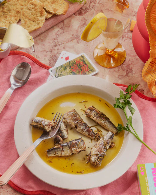 SARDINES WITH ROSEMARY & FENNEL