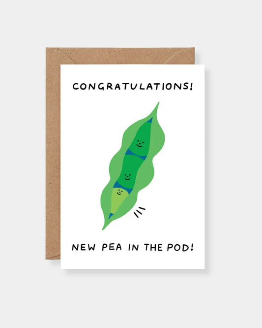 NEW PEA IN THE POD - CARD