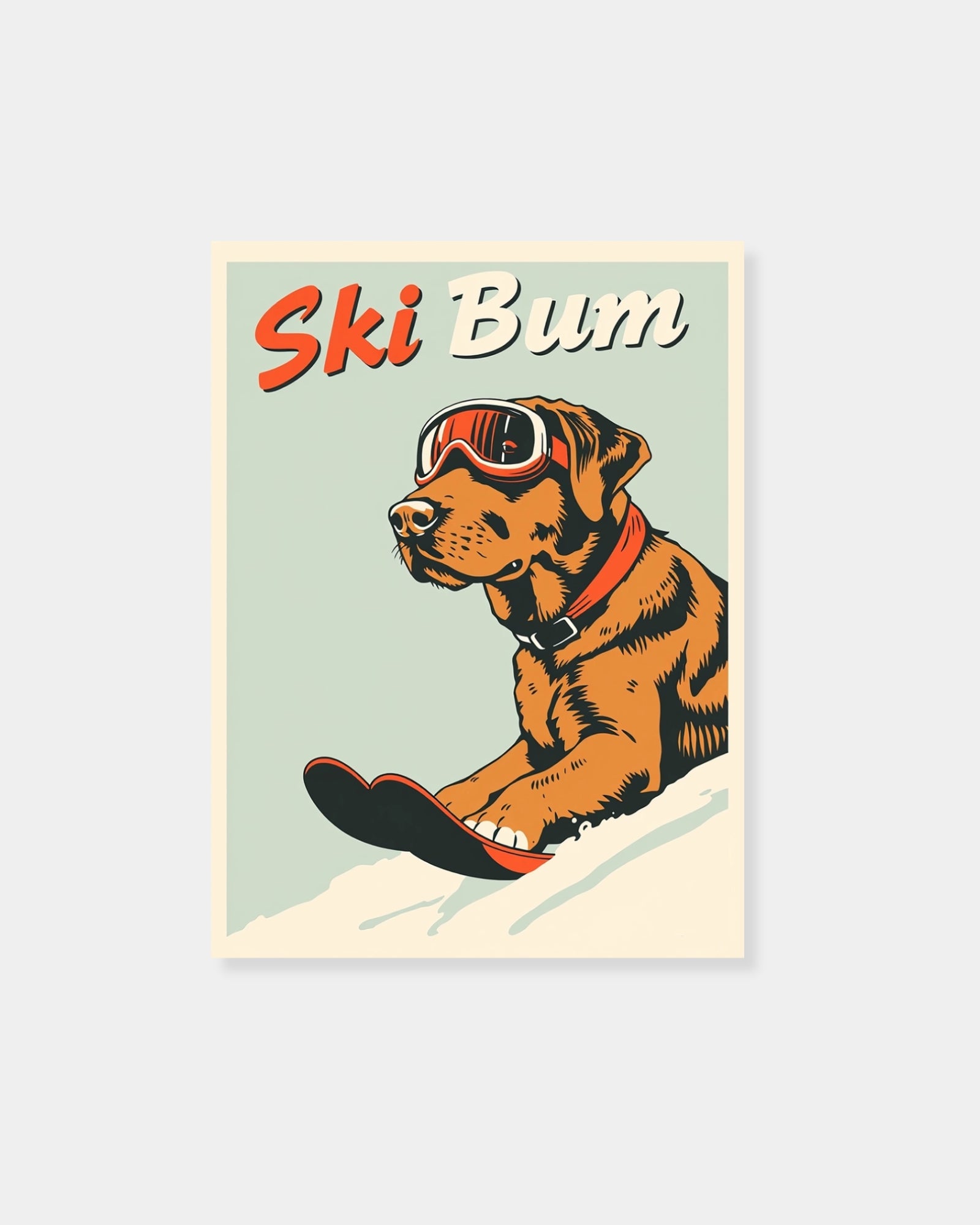 SKI BUM - CARD