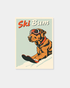 SKI BUM - CARD
