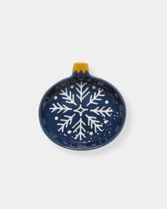 BLUE XMAS CHARM PINCH BOWL