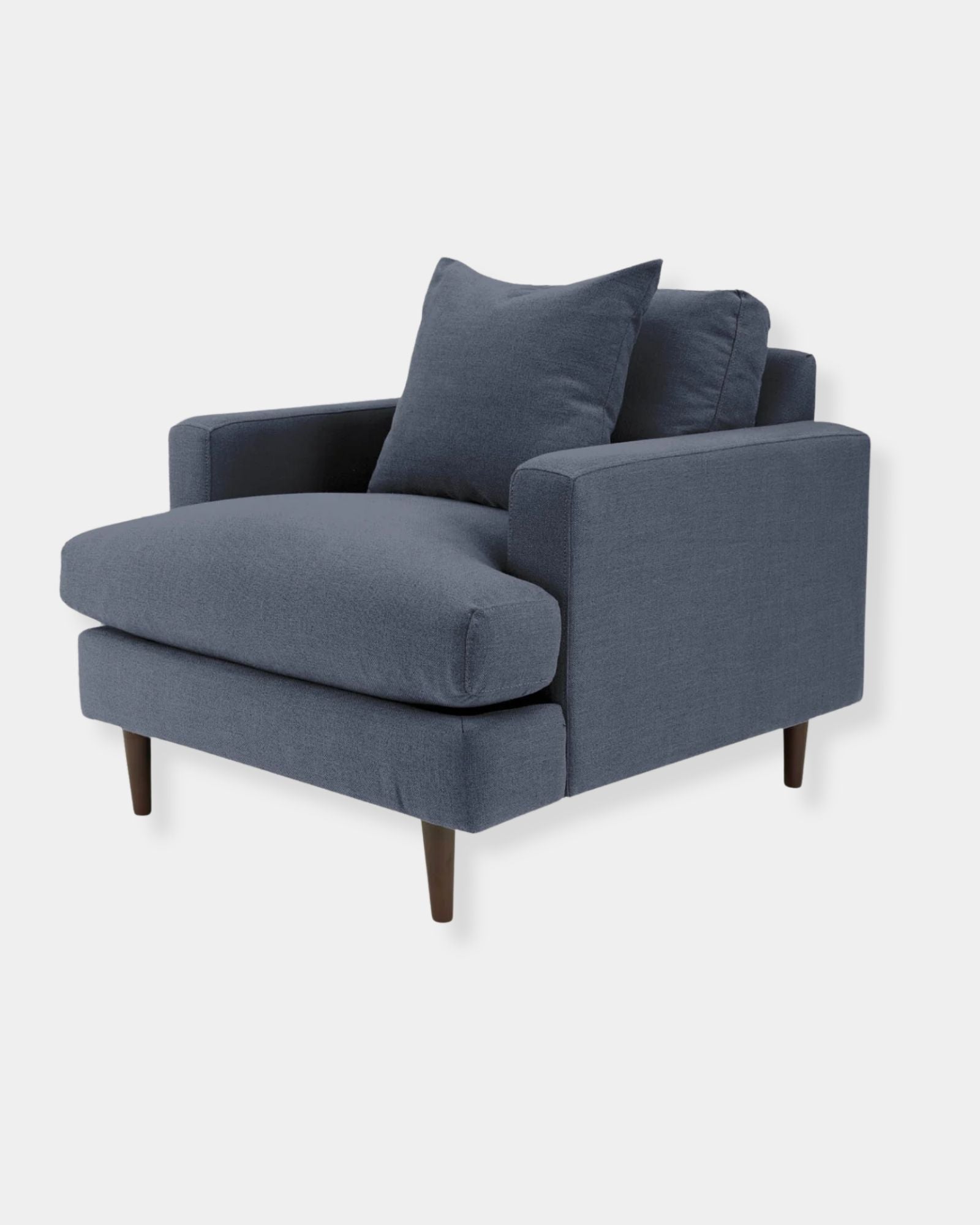 MARTHA CLUB CHAIR - BEACH INDIGO